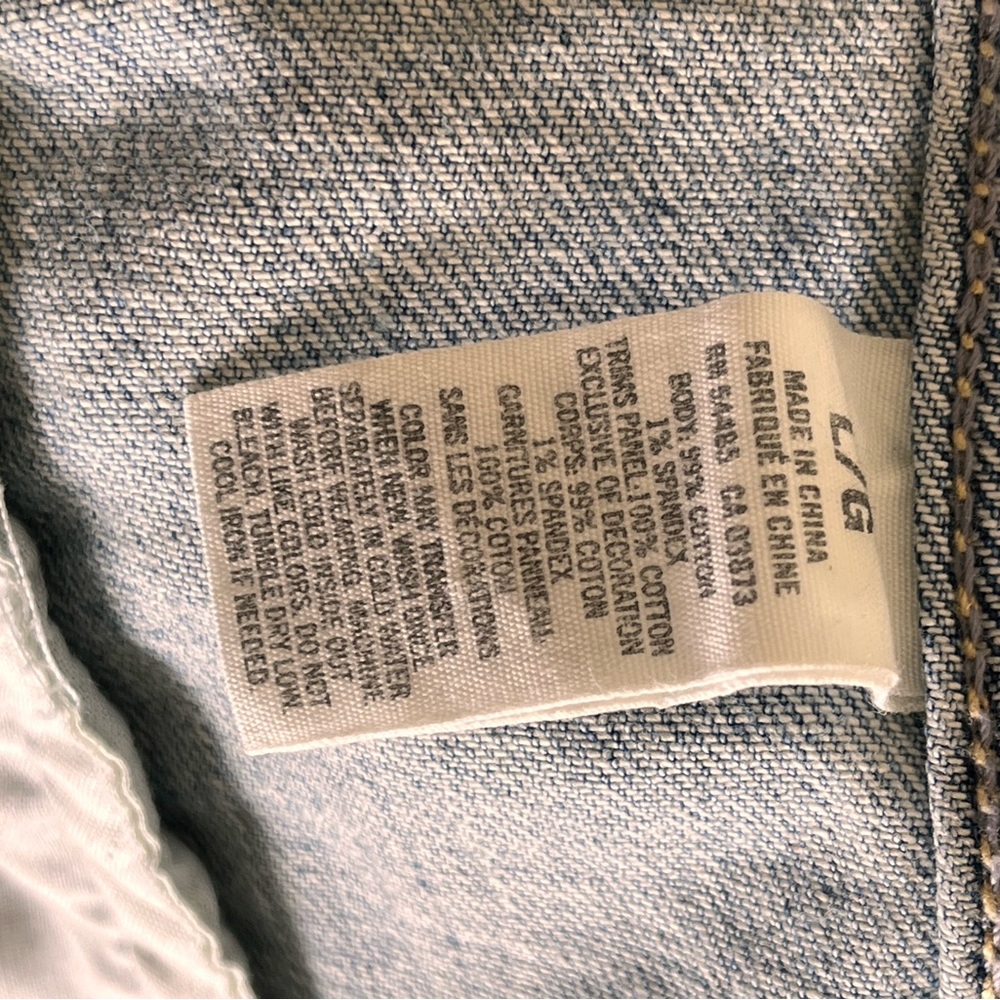 American Eagle Aztec Patch Denim Jacket - image 6